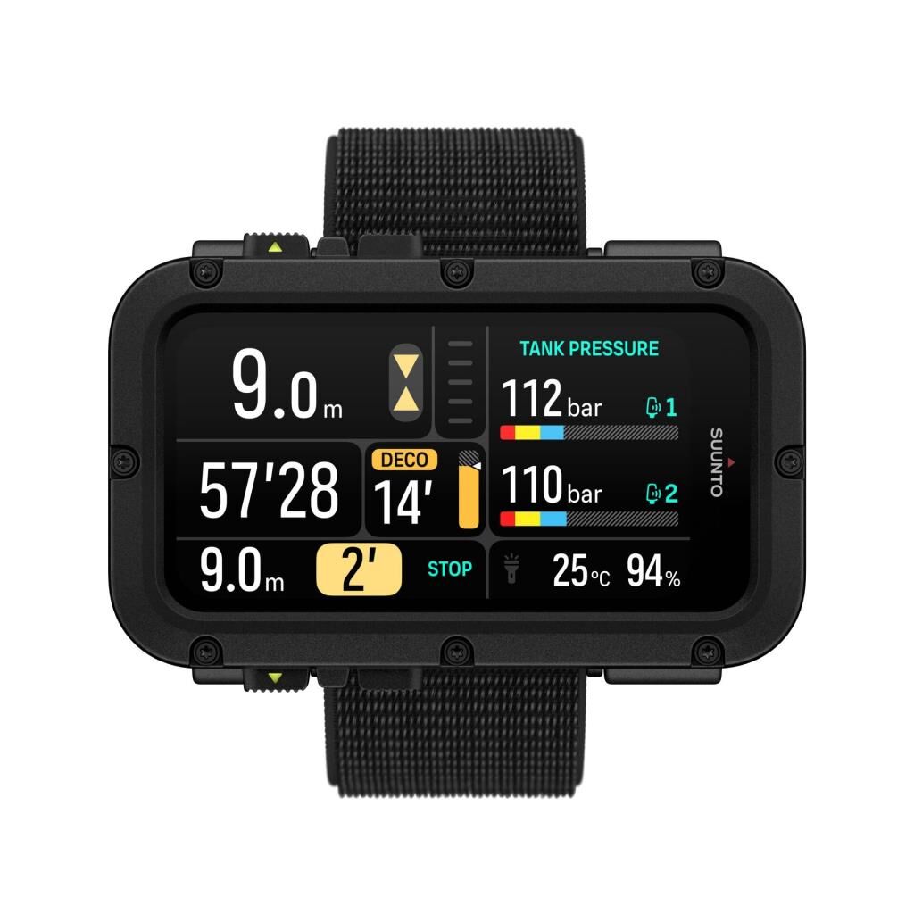 Suunto Nautic Kumaş Kayışlı Dalış Bilgisayarı