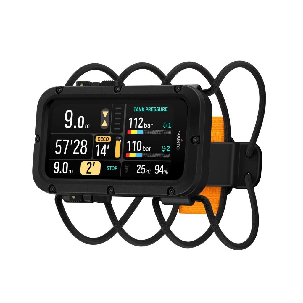 Suunto Nautic Bungee + Tank Pod Set