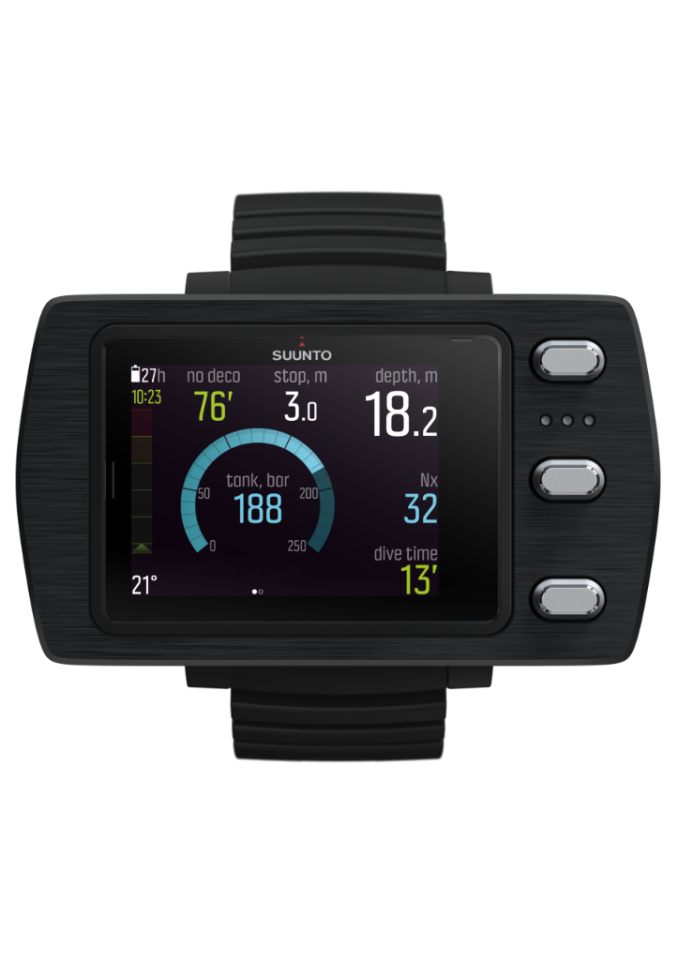 Suunto EON Steel Black Dalış Bilgisayarı
