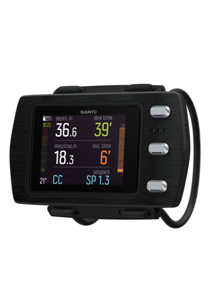 Suunto EON Steel Black Dalış Bilgisayarı