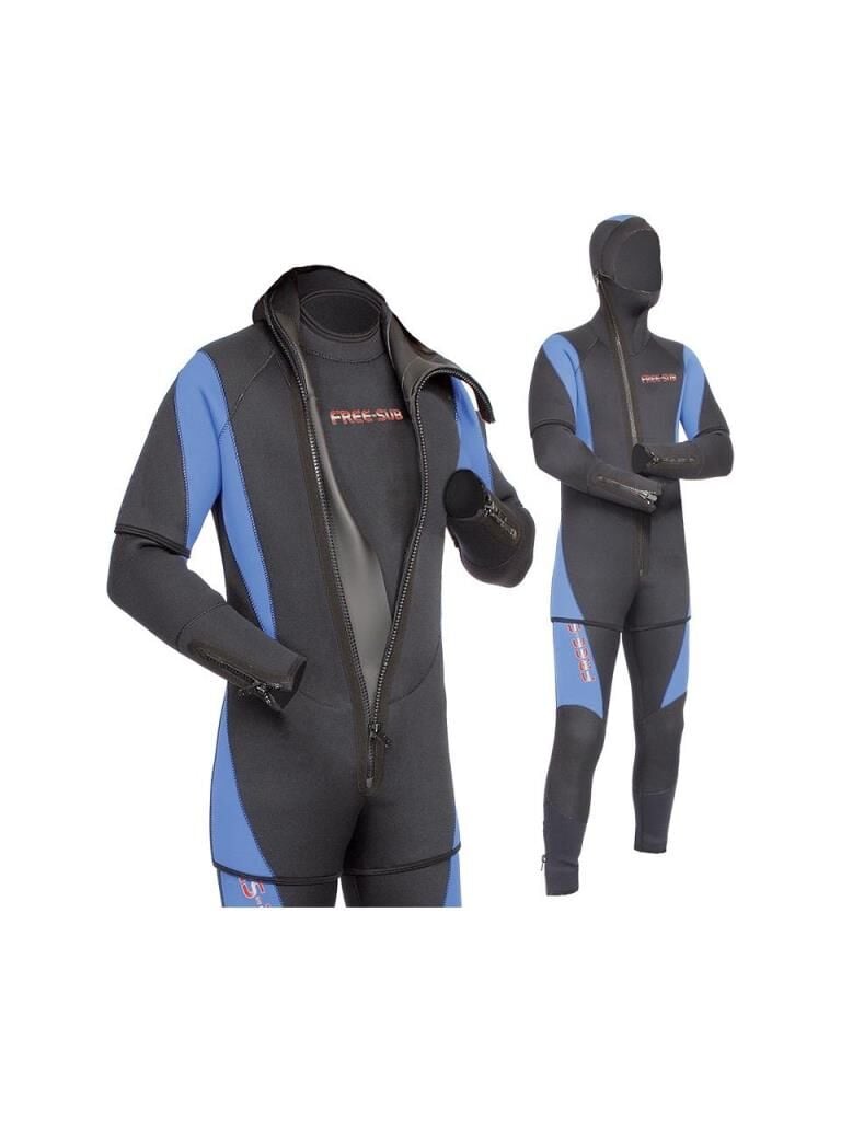 Free-Sub 5mm Dört Mevsim, Scuba, Tüplü Dalış Elbisesi (Takım)
