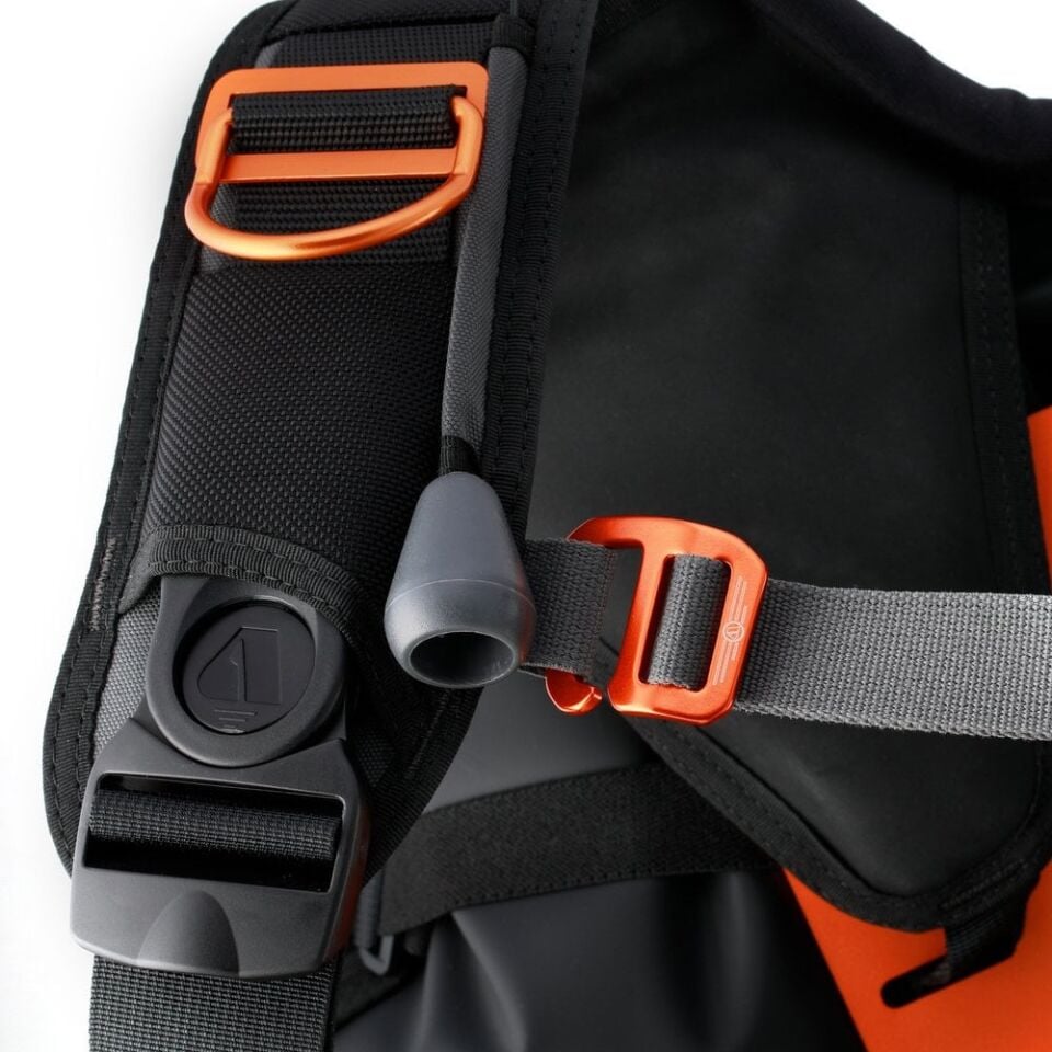 Apeks Exotec Siyah/Turuncu Seviye Yeleği BCD