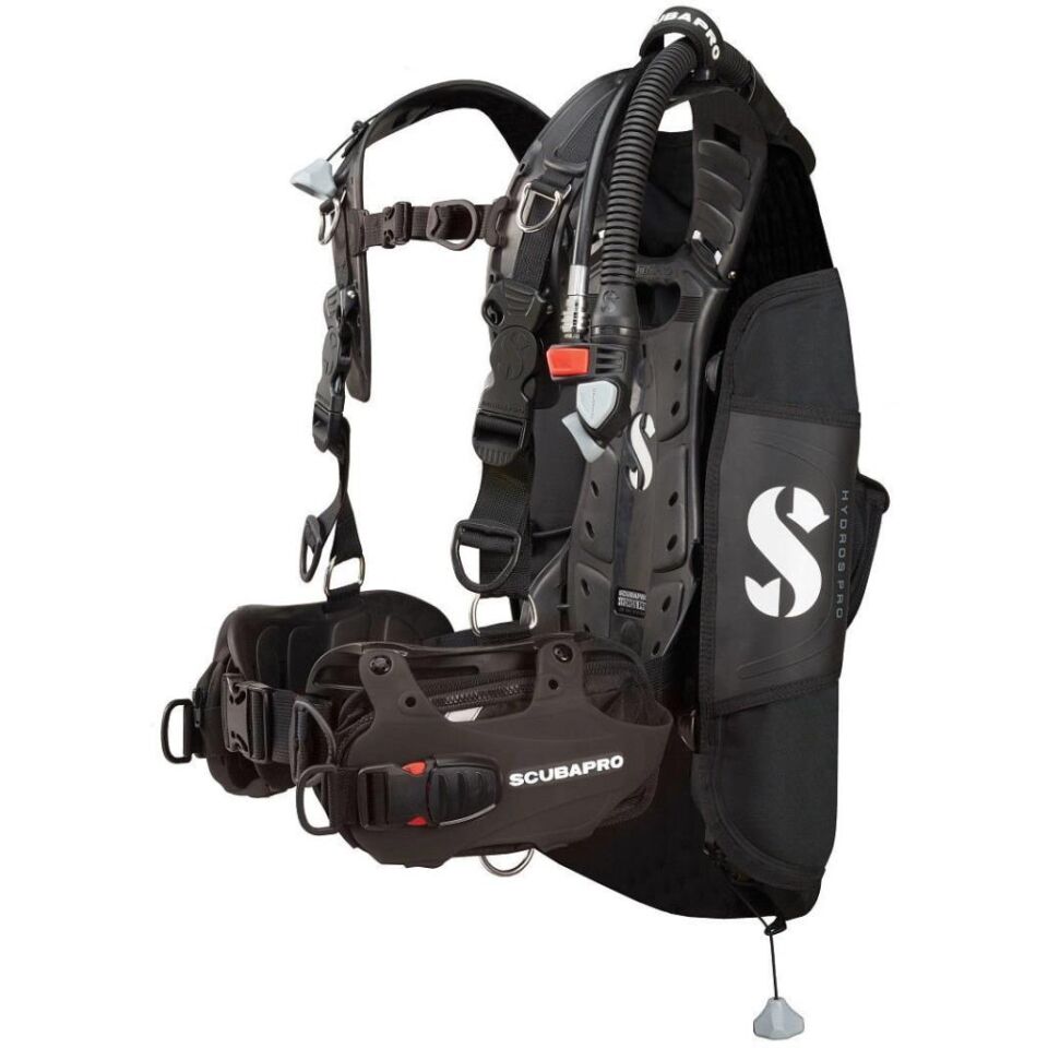 Scubapro Hydros Pro Siyah B.C.D. ( Denge Yeleği )