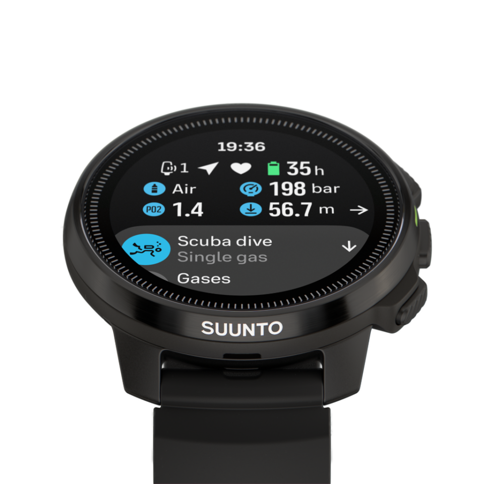 Suunto Ocean All Black Dalış Bilgisayarı