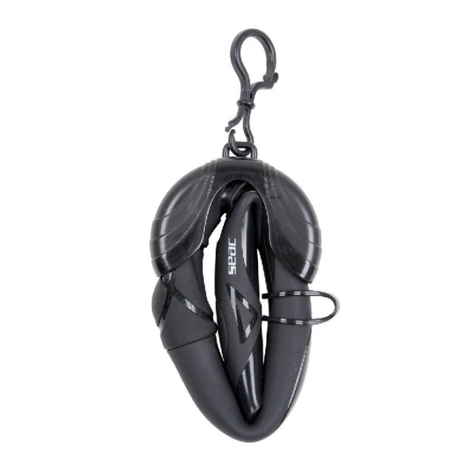 Seac Turtle Siyah Yumuşak Şnorkel