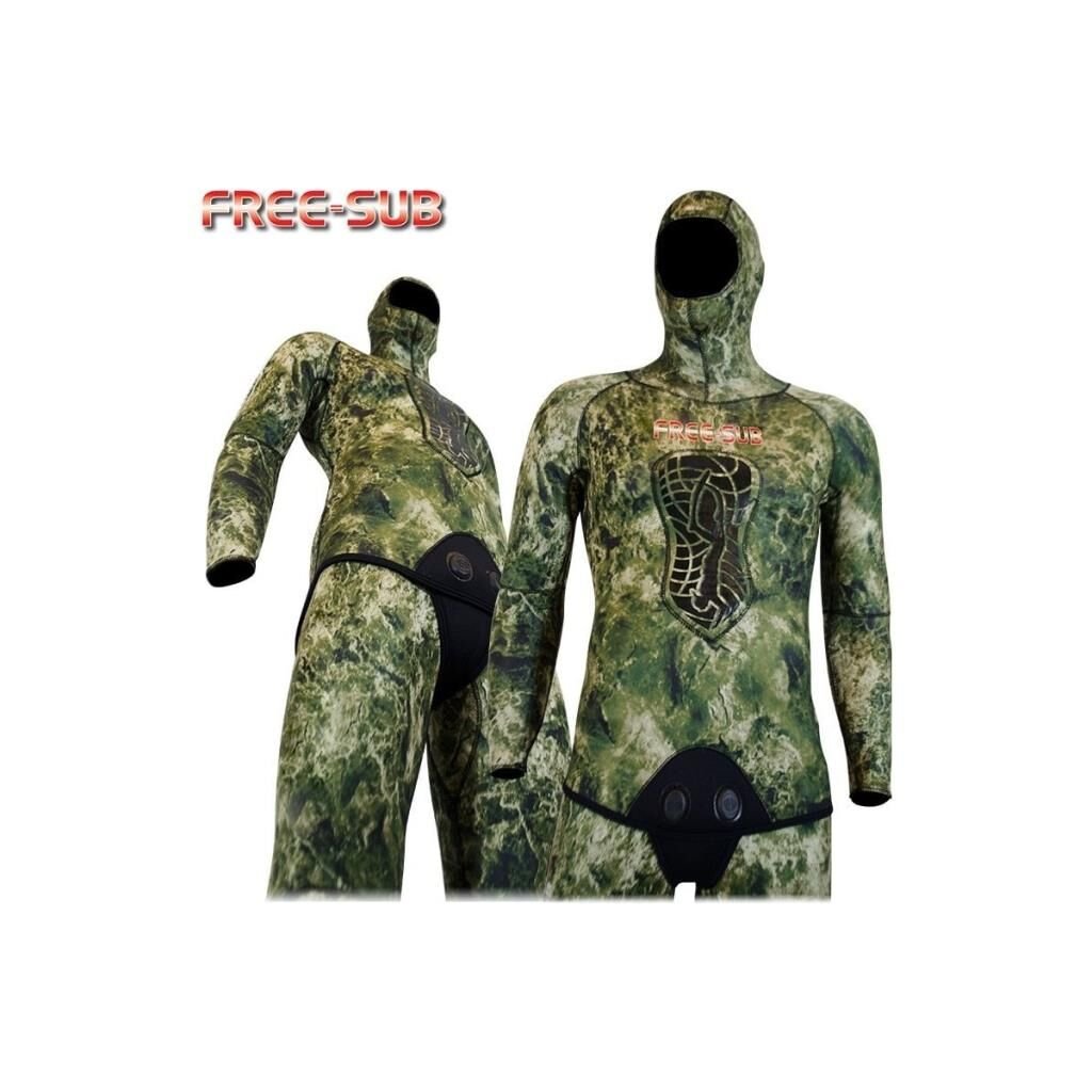 Free Sub Expert Green Avcı Elbise 3mm