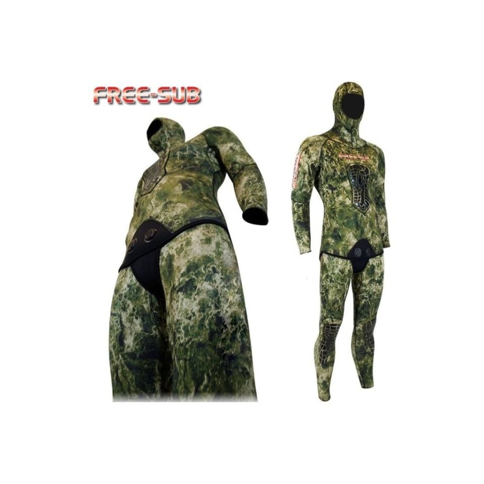 Free Sub Expert Green Avcı Elbise 3mm