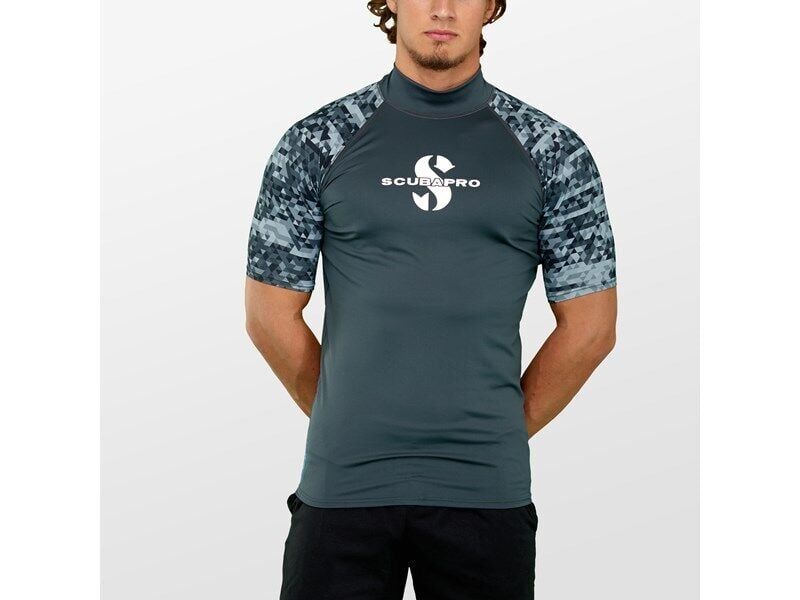 Scubapro Graphite Kısa Kol İçlik ( Rash Guard )