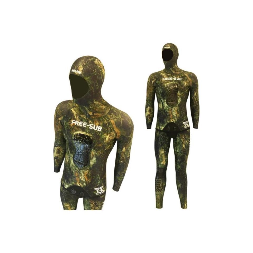 3mm Kapadokya Yamamoto Avcı Dalış Elbisesi