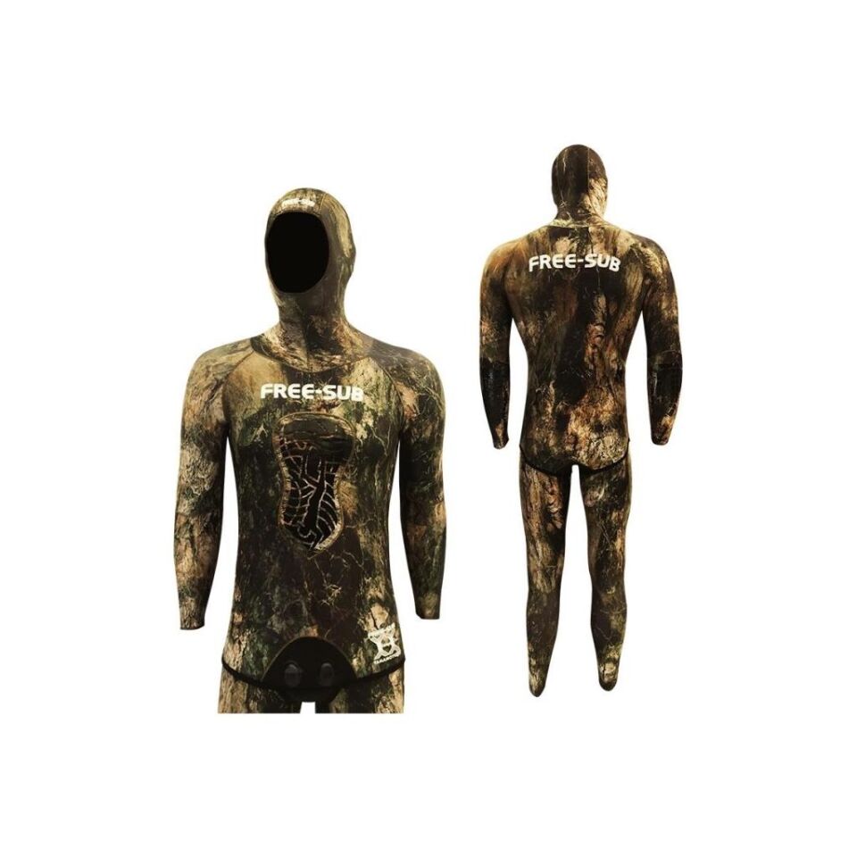 5mm Saros Yamamoto Avcı Serbest Dalış Elbisesi