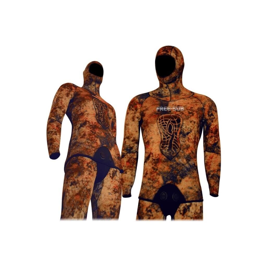 5mm Ghost Brown Avcı Serbest Dalış Elbisesi