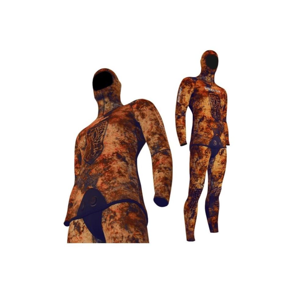 5mm Ghost Brown Avcı Serbest Dalış Elbisesi