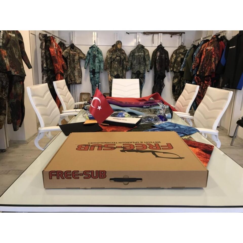 5mm Ghost Brown Avcı Serbest Dalış Elbisesi