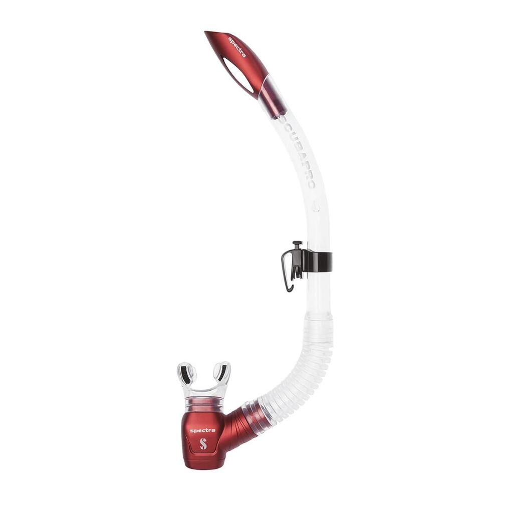 Spectra Şnorkel şeffaf kırmızı