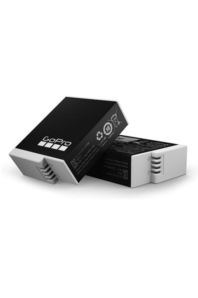 Enduro Dual Battery - Enduro Ikili Batarya - Hero 9 Hero 10 Hero 11 Hero 12 Black Uyumlu