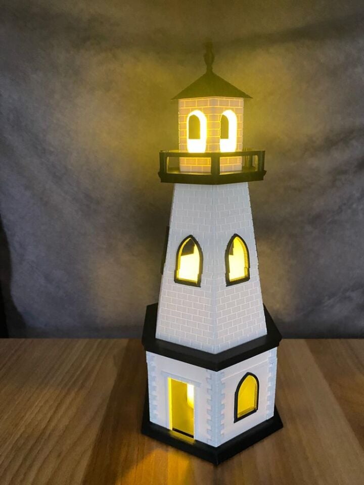 DENİZ FENERİ 3D TASARIM