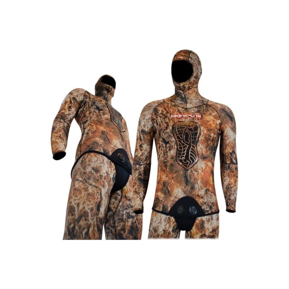 5mm Expert Brown Avcı Serbest Dalış Elbisesi