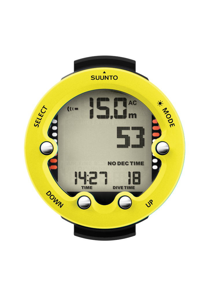 Suunto Zoop Novo Lemon Yellow Dalış Bilgisayarı