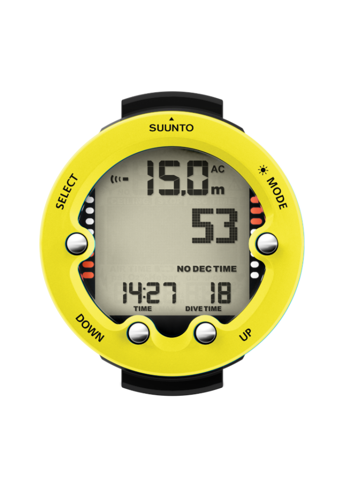 Suunto Zoop Novo Lemon Yellow Dalış Bilgisayarı
