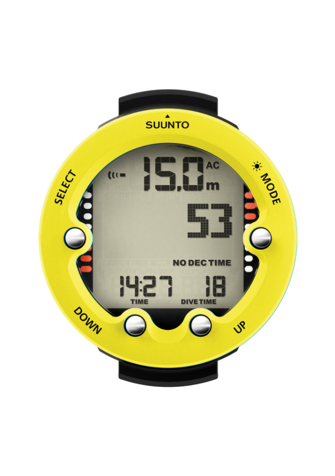 Suunto Zoop Novo Lemon Yellow Dalış Bilgisayarı