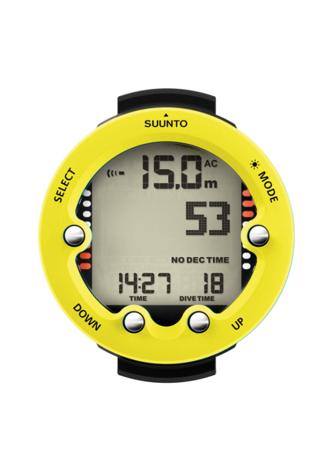Suunto Zoop Novo Lemon Yellow Dalış Bilgisayarı
