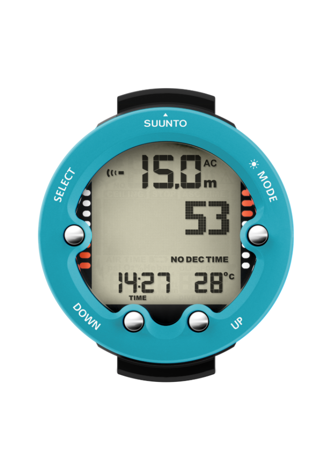 Suunto Zoop Novo Aqua Blue Dalış Bilgisayarı