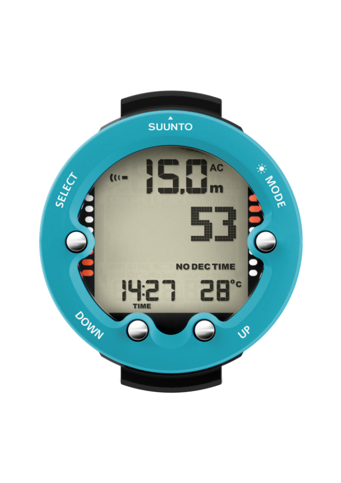 Suunto Zoop Novo Aqua Blue Dalış Bilgisayarı