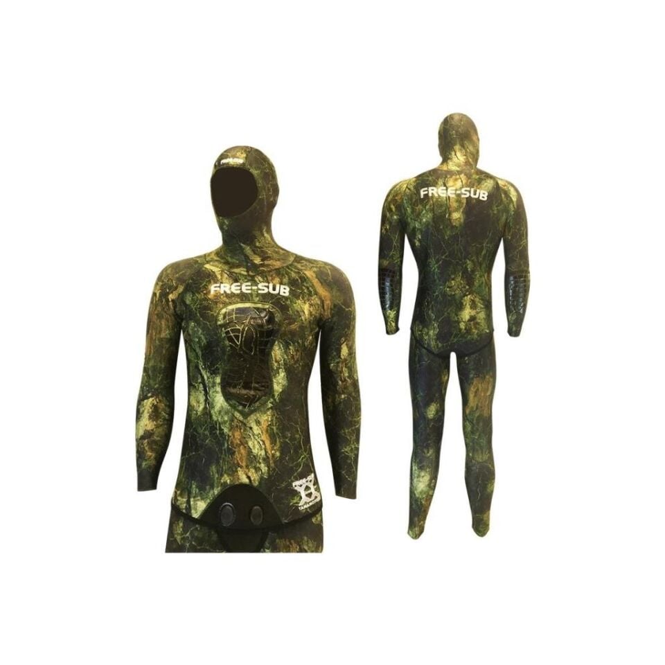 9mm Kapadokya Yamamoto Avcı Serbest Dalış Elbisesi