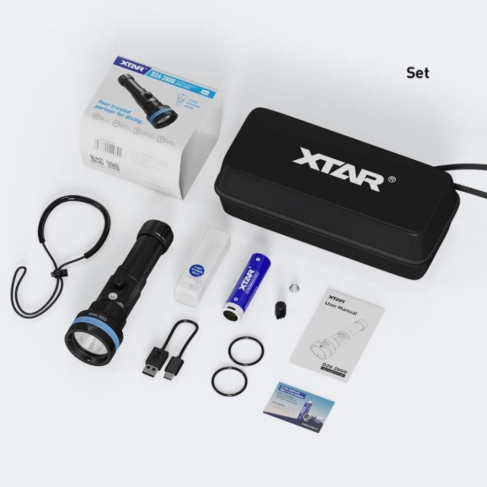 Xtar D26 2800 Lumen Fener