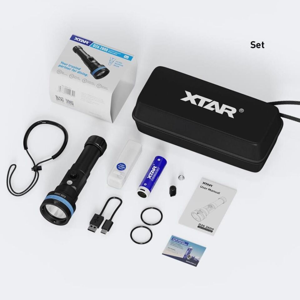 Xtar D26 2800 Lumen Fener