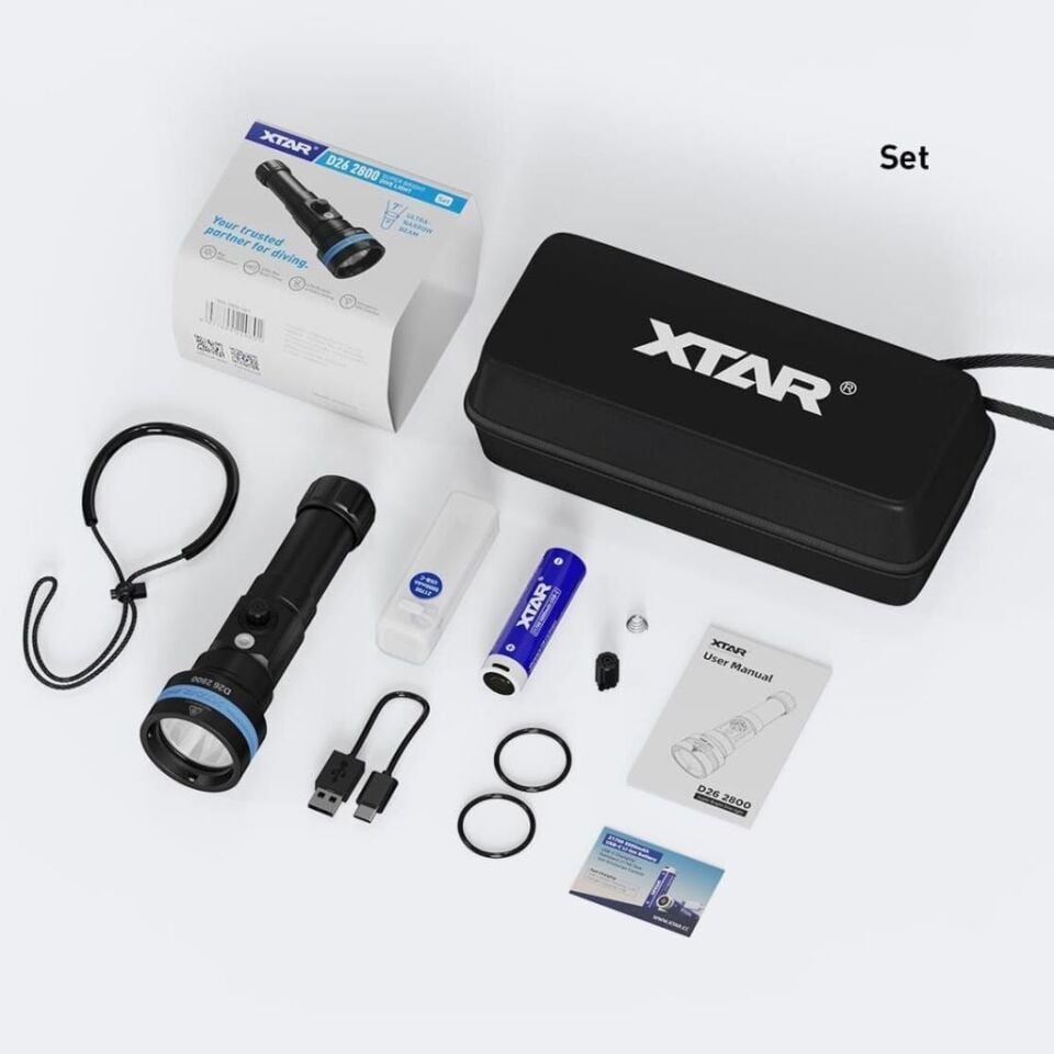 Xtar D26 2800 Lumen Fener