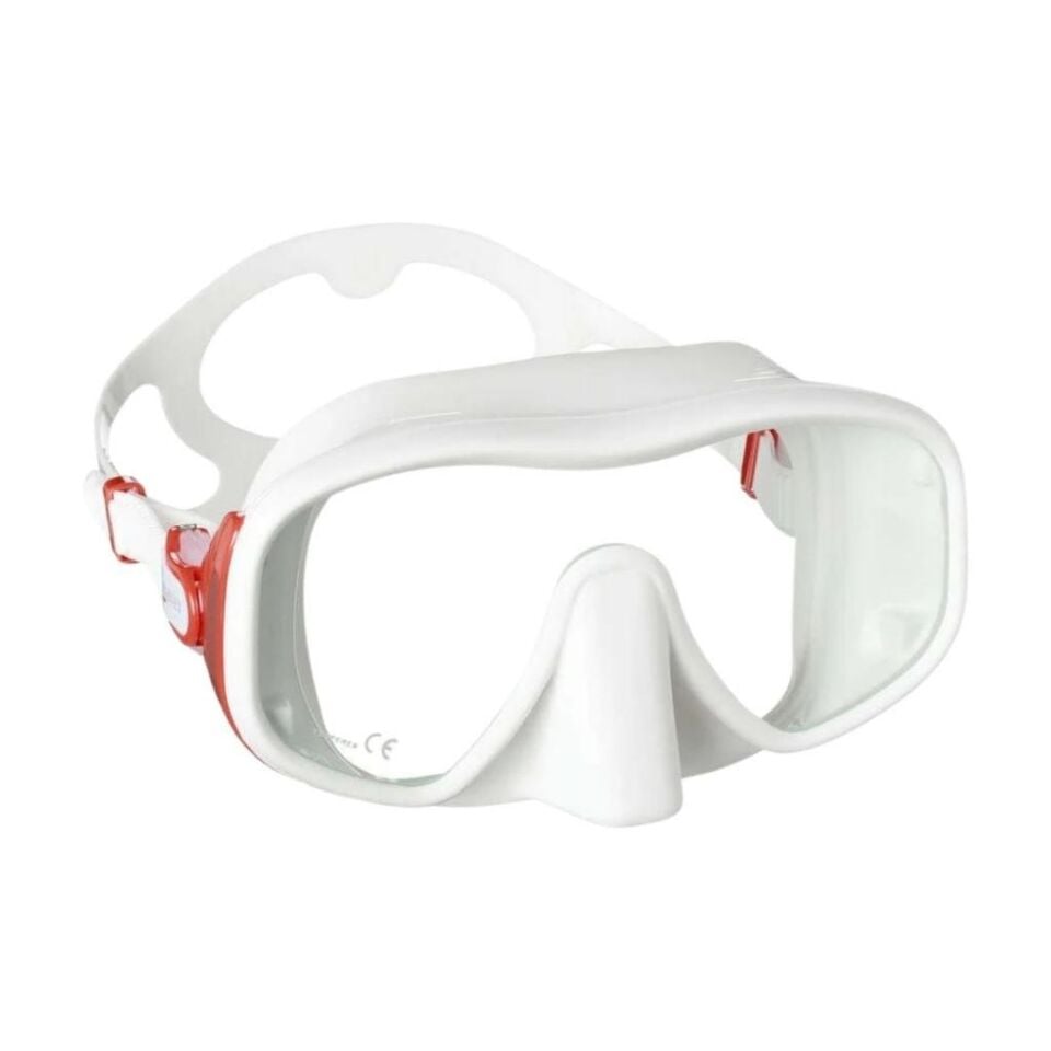 JUPITER Maske Beyaz/Kırmızı