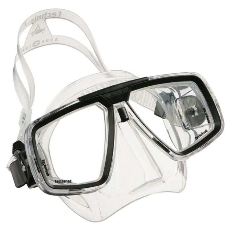 Aqua Lung Look Şeffaf - Siyah Dalış Maskesi