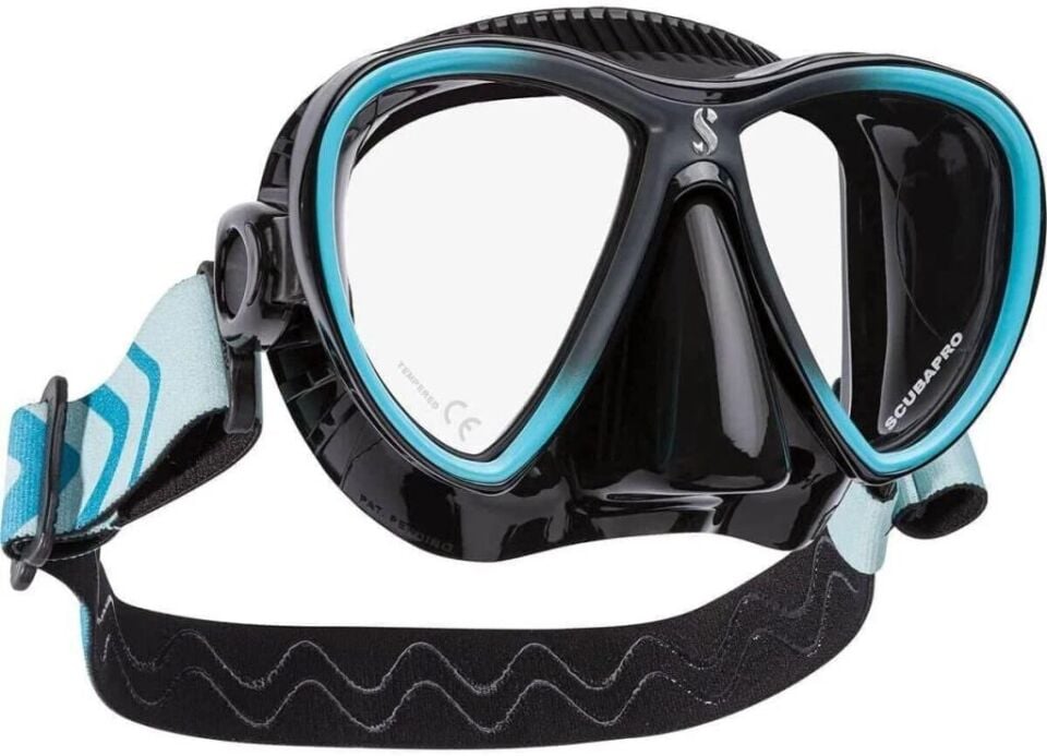 Scubapro Synergy Twin Dalış Maskesi Turkuaz