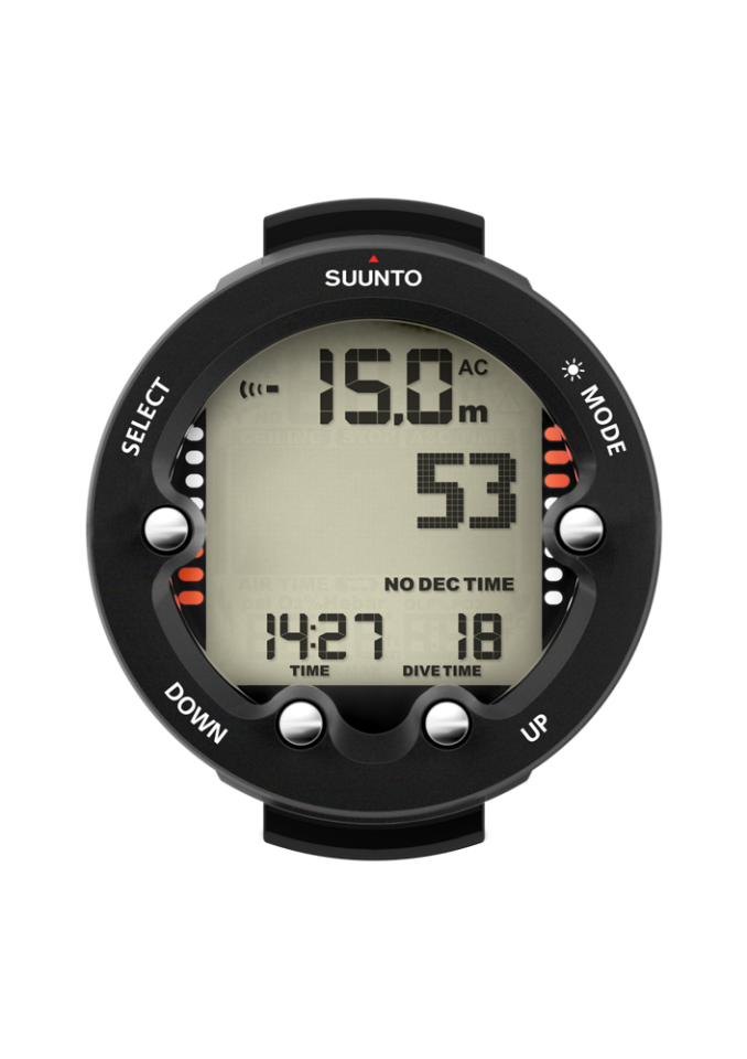 Suunto Zoop Novo Black Dalış Bilgisayarı