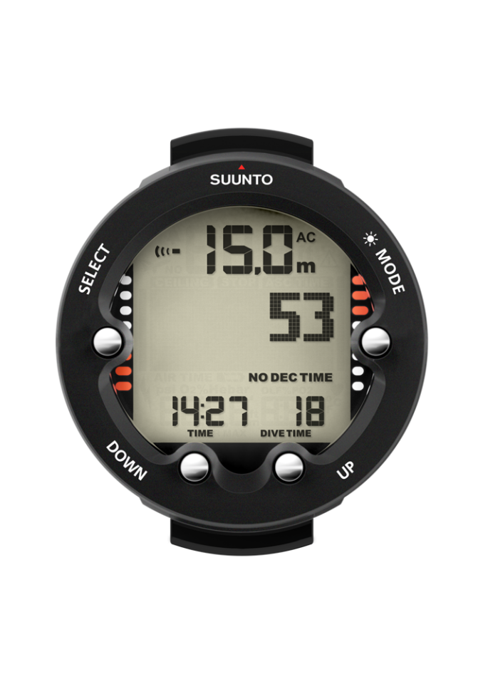 Suunto Zoop Novo Black Dalış Bilgisayarı