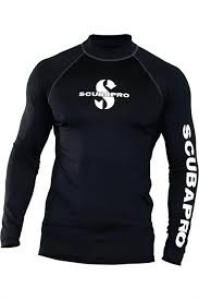 scubapro siyah rushguard