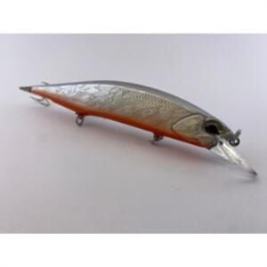 Barra Tackle - Cuda Jerk 135F White  Orange Holo