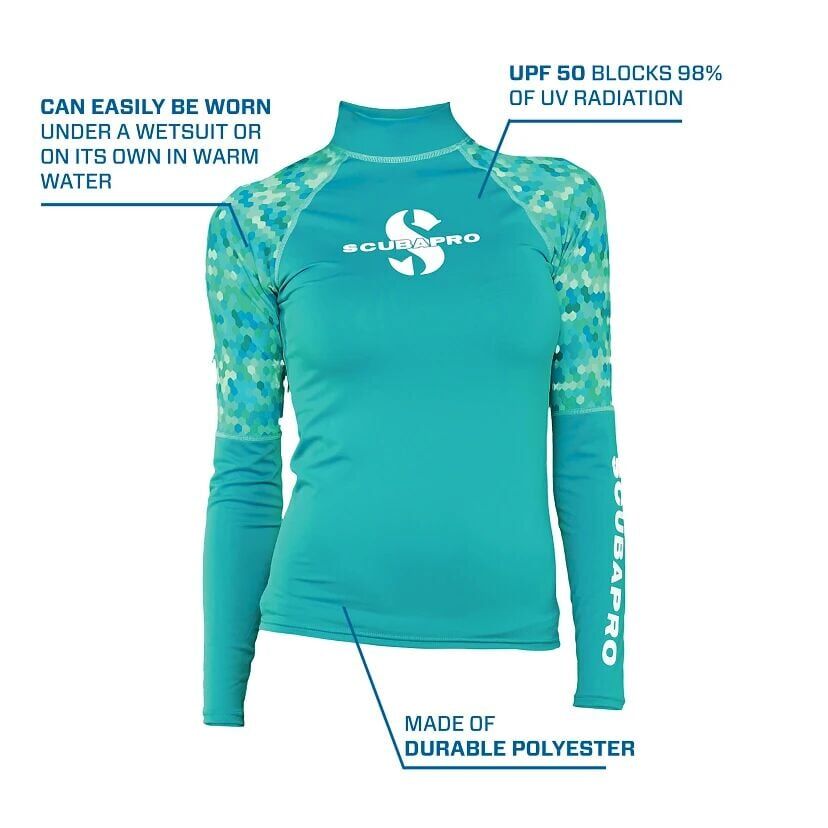 Scubapro Caribbean Uzun Kol İçlik Rash Guard