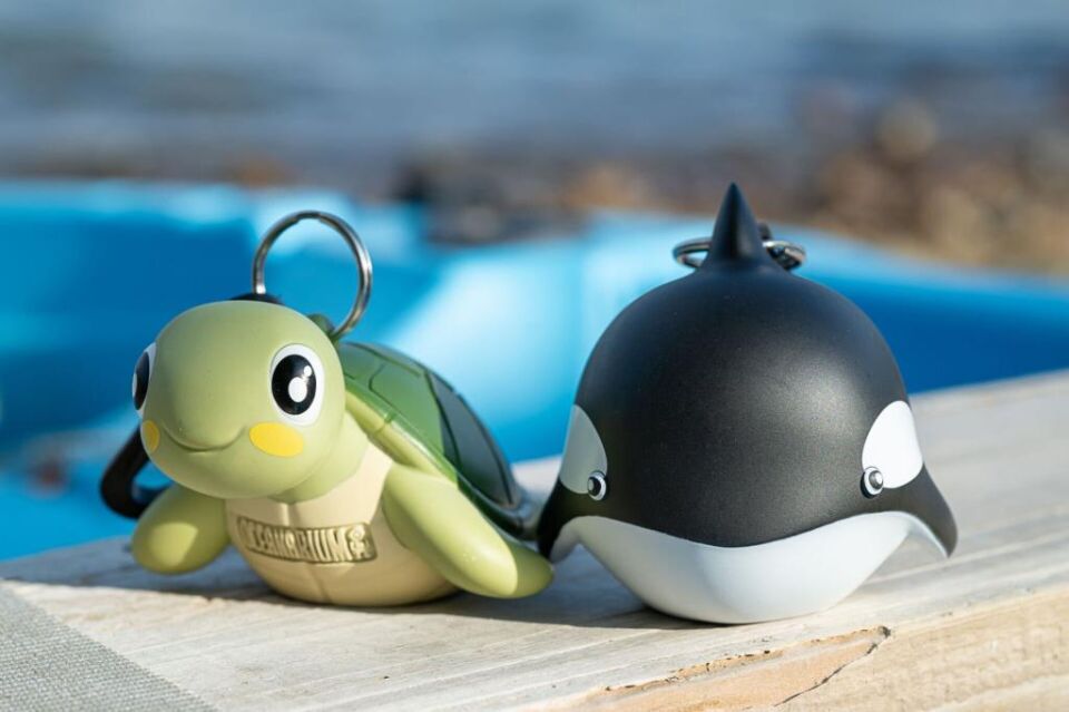 Orca Dalış Maskotu Ahtapot Tutucu