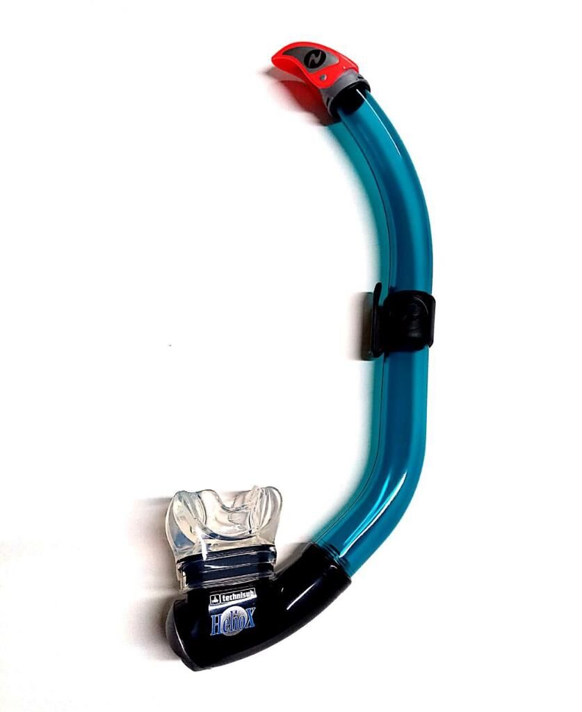 Aqua Lung Heliox P/V Şeffaf - Mavi Şnorkel