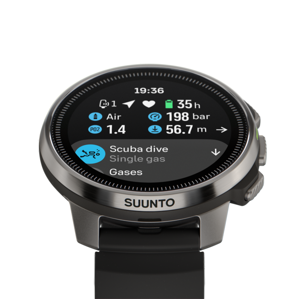 Suunto Ocean Steel Black Dalış Bilgisayarı