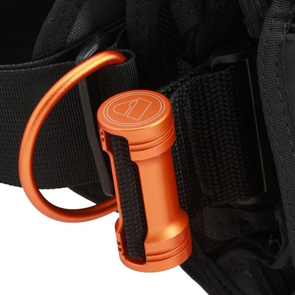 Apeks Exotec-S Siyah/Turuncu Seviye Yeleği BCD