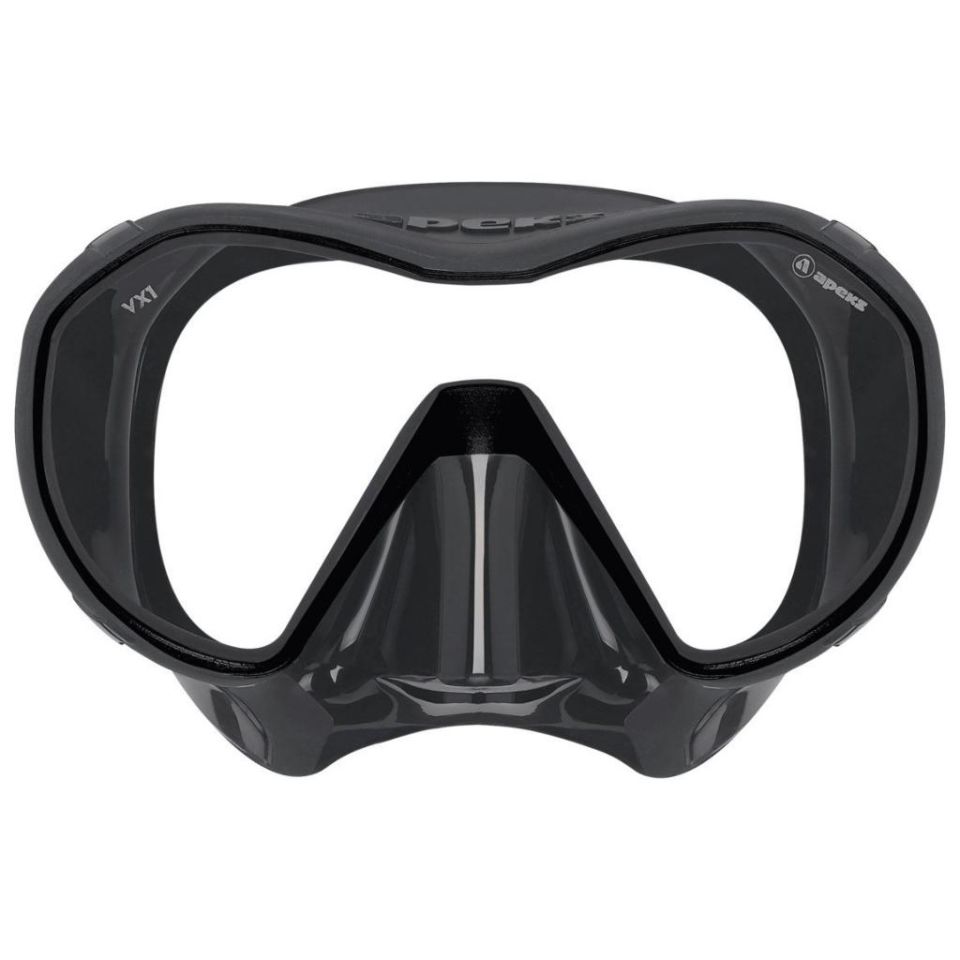 Apeks VX1 Gri Pure Lens Dalış Maskesi