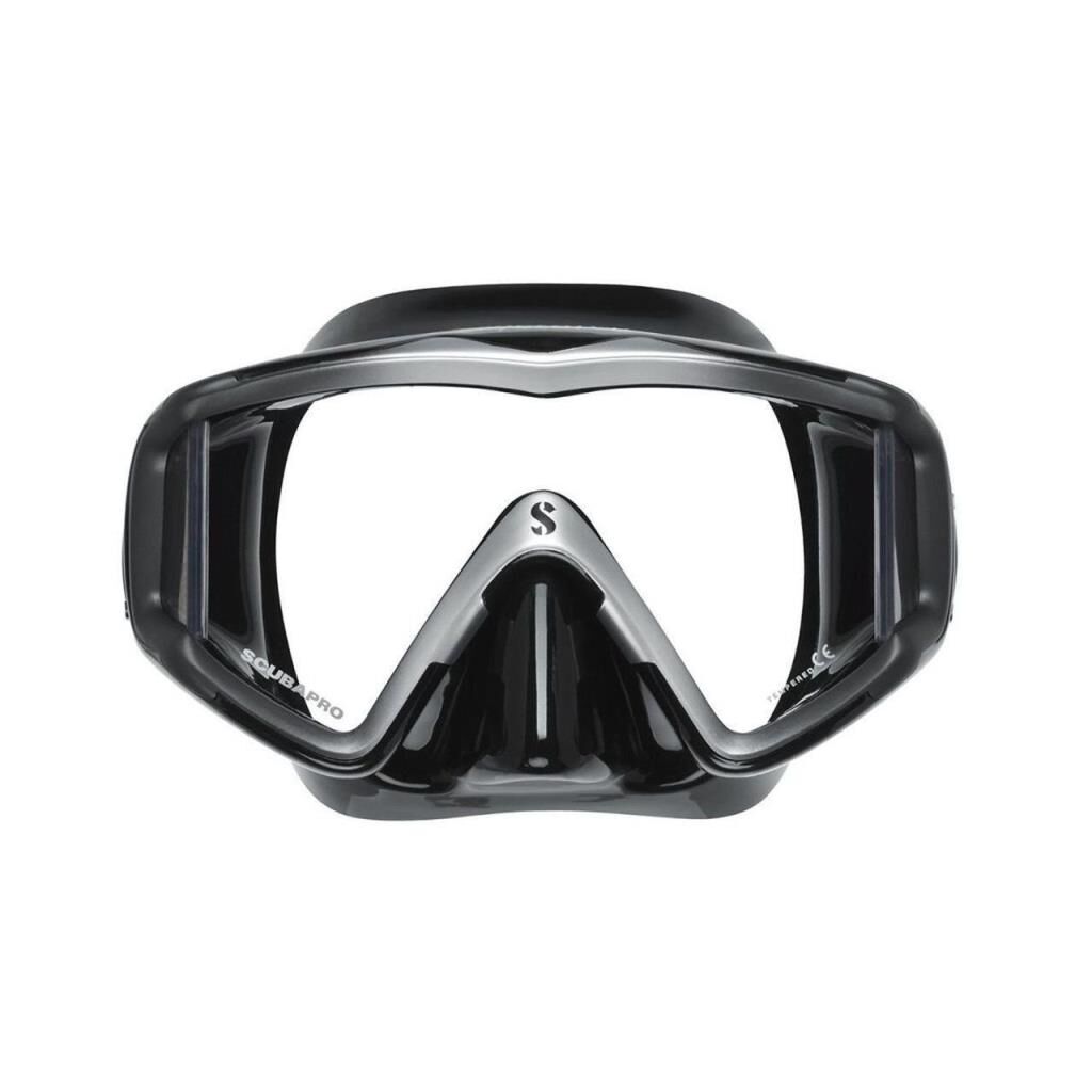 Scubapro Crystal Vu Maske Siyah/Gri