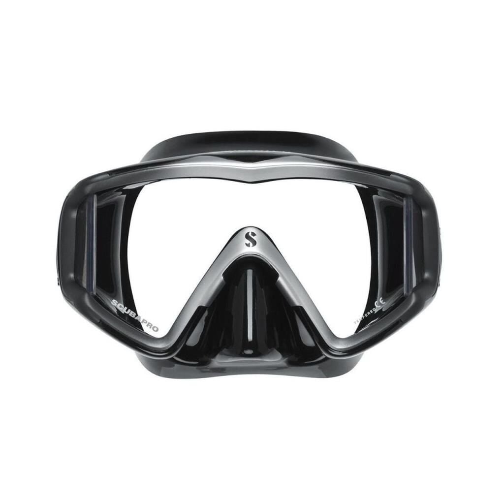 Scubapro Crystal Vu Maske Siyah/Gri